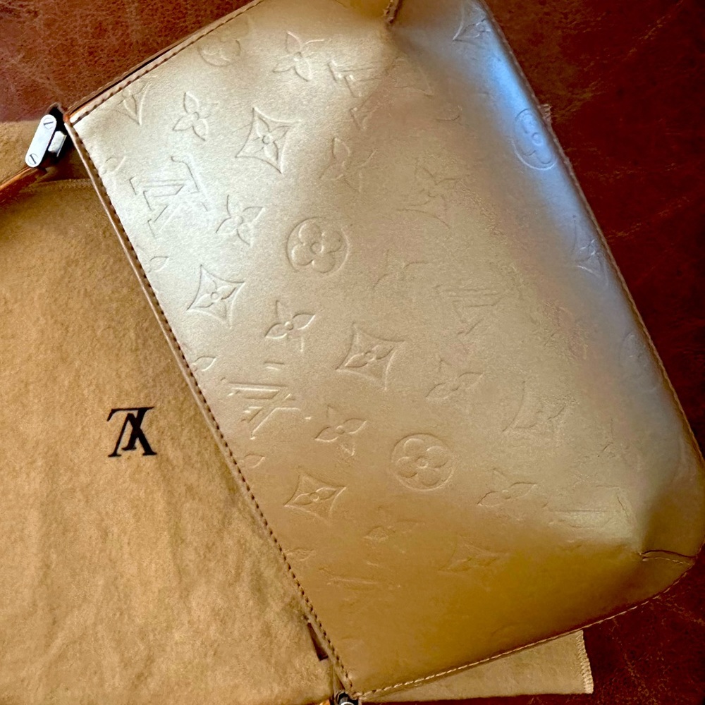 Louis Vuitton Mat Fowler Leather Bag Like New ✨ 💎 100% Guarantee Authentic 💎